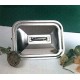 couvercle rectangle inox de plat 25*19 