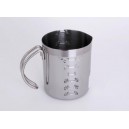 pot à lait inox 1l.gradué compatible induction