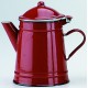 cafetière émaillé  rouge 1 litre