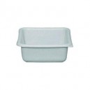 Bassine carré ALUMINIUM ET PLASTIQUE 20 cm 