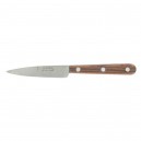 couteau d'office lafourmi lame inox 8 cm manche bois olivier