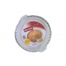 plat en verre rond diamètre 21 cm mijotex