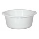 Bassine ronde ALUMINIUM ET PLASTIQUE 40 cm blanche alimentaire