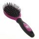 brosse à cheveux rubber tête ovale