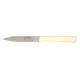 couteau opinel office de cuisine lame inox manche blanc