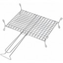 grille double à pied 27*37 cm pour barbecue