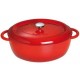 cocotte fontignac ovale fonte émaillée 29 cm auto mijoteur