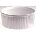 moule à soufflé porcelaine blanche numéro 8