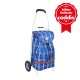 chariot de marché Caddie 40 litres bleu