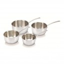 serie de 4 casseroles inox beka belvia