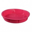 moule à manqué silicone 23 cm rouge