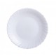 ASSIETTE DESSERT FESTON BLANC 19CM CARACAS PAR 6