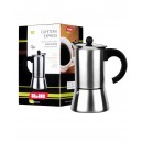 cafetière Italienne inox brossé 2 tasses IBILI