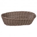 corbeille à pain plastique ovale 21.5*17.5 cm
