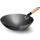 wok fonte émaillé ROC BAUMALU 30 cm 