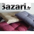 coussin de chaise épais avec liens fb