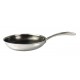 poele olympe baumalu 28 cm inox tripli