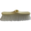 brosse auto lave wagon fibre blanche